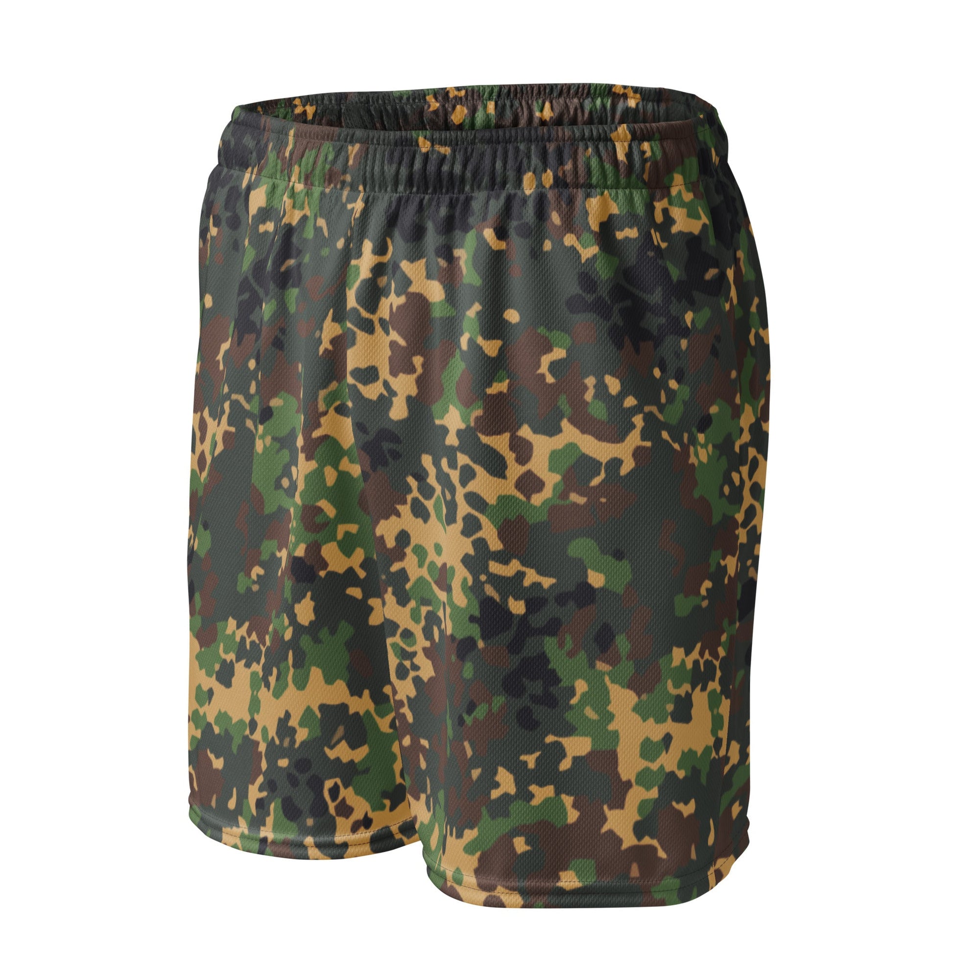 Russian IZLOM Fracture Woodland CAMO Unisex Mesh Shorts