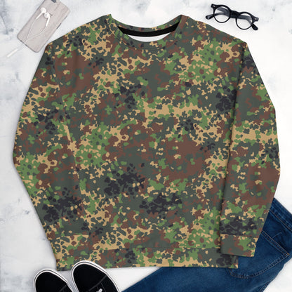Russian IZLOM Fracture Woodland CAMO Unisex Sweatshirt - Sweatshirts