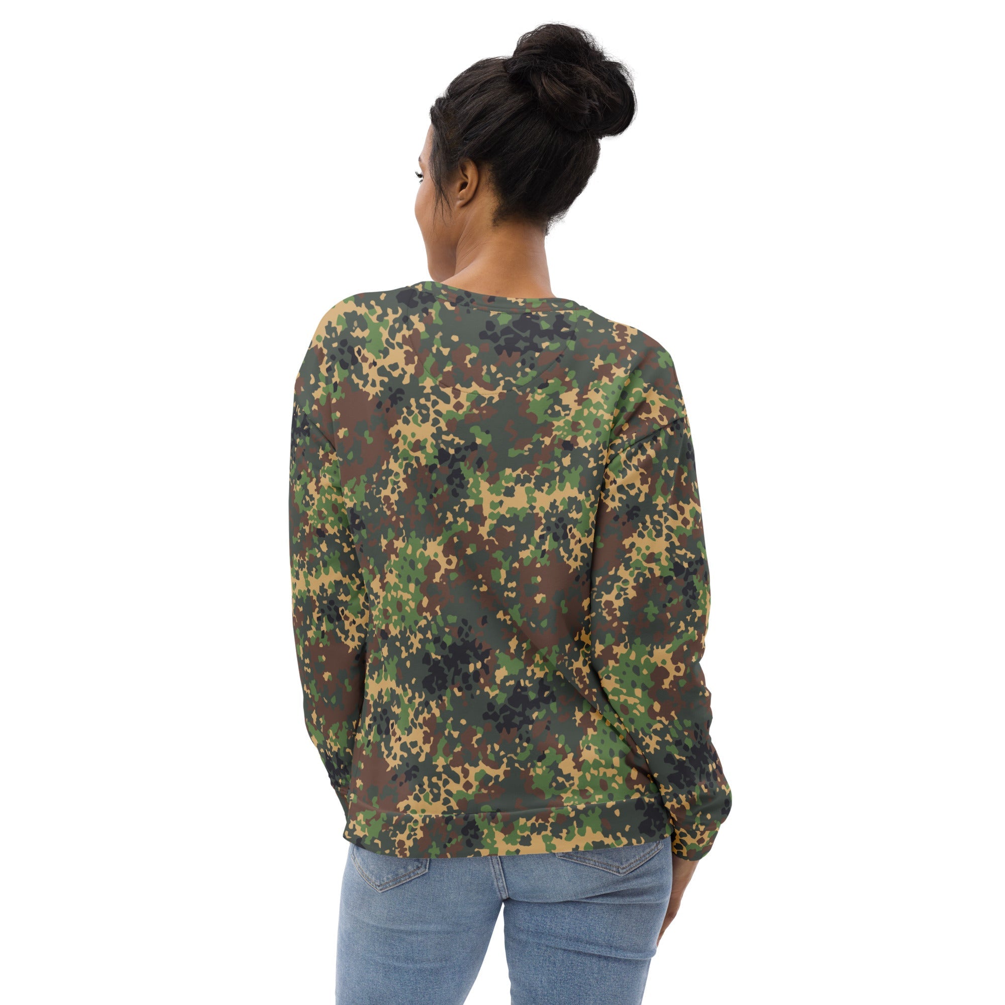 CAMO HQ - Russian IZLOM Fracture Woodland CAMO Unisex Sweatshirt