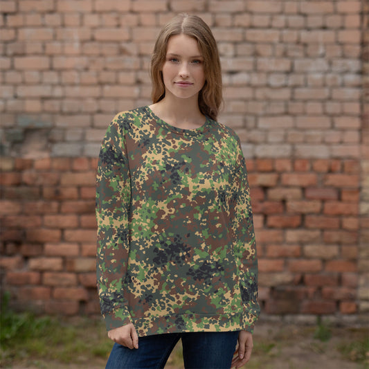 Russian IZLOM Fracture Woodland CAMO Unisex Sweatshirt - Sweatshirts