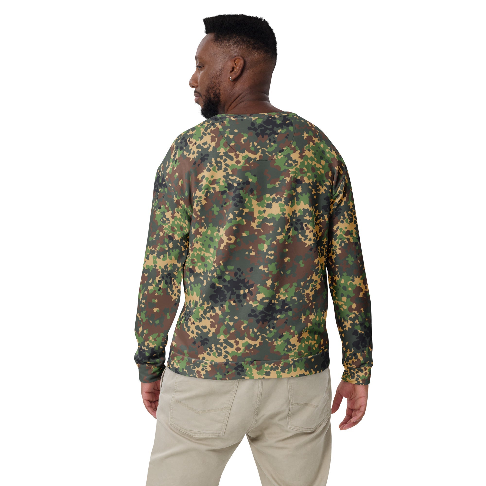 CAMO HQ - Russian IZLOM Fracture Woodland CAMO Unisex Sweatshirt