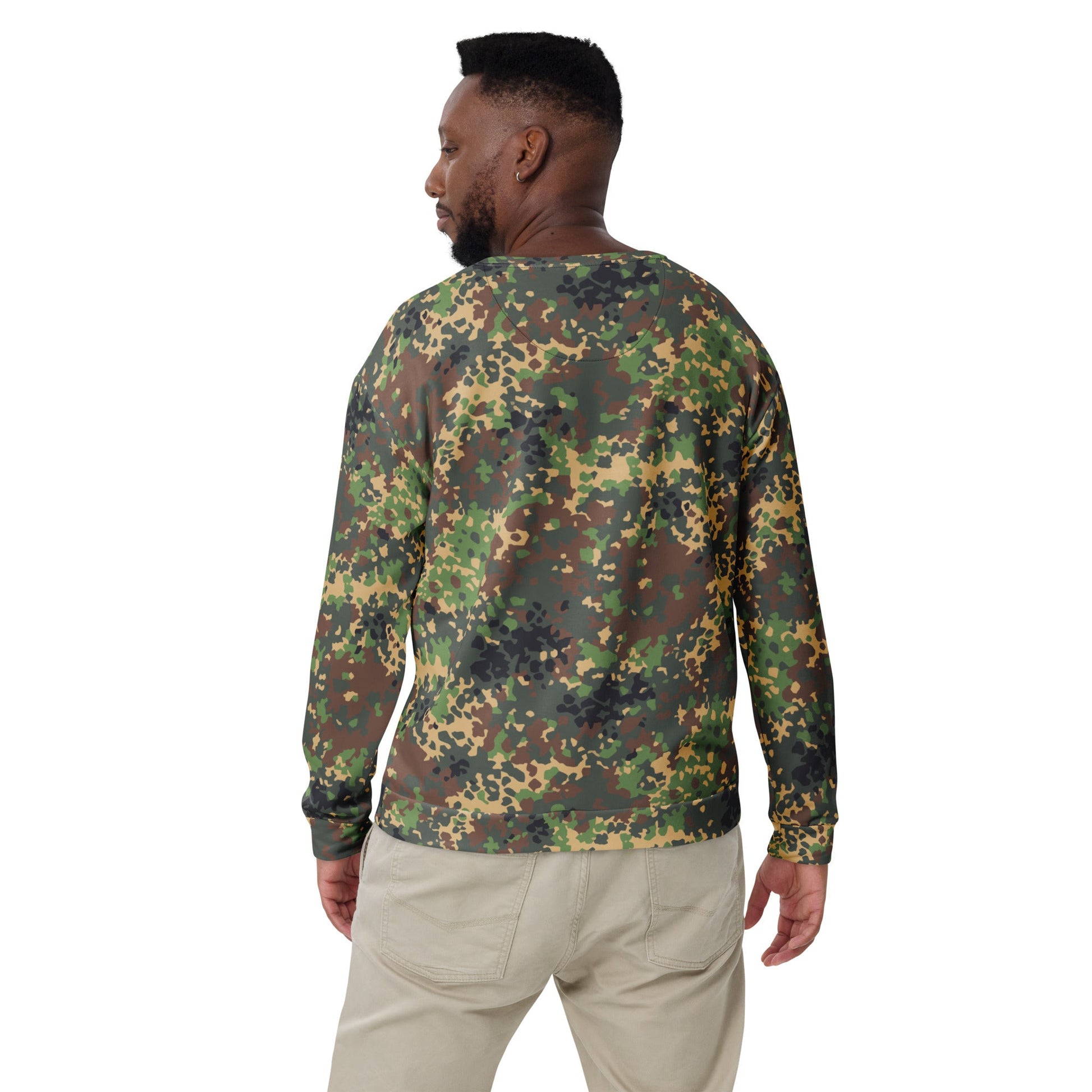 Russian IZLOM Fracture Woodland CAMO Unisex Sweatshirt - Sweatshirts