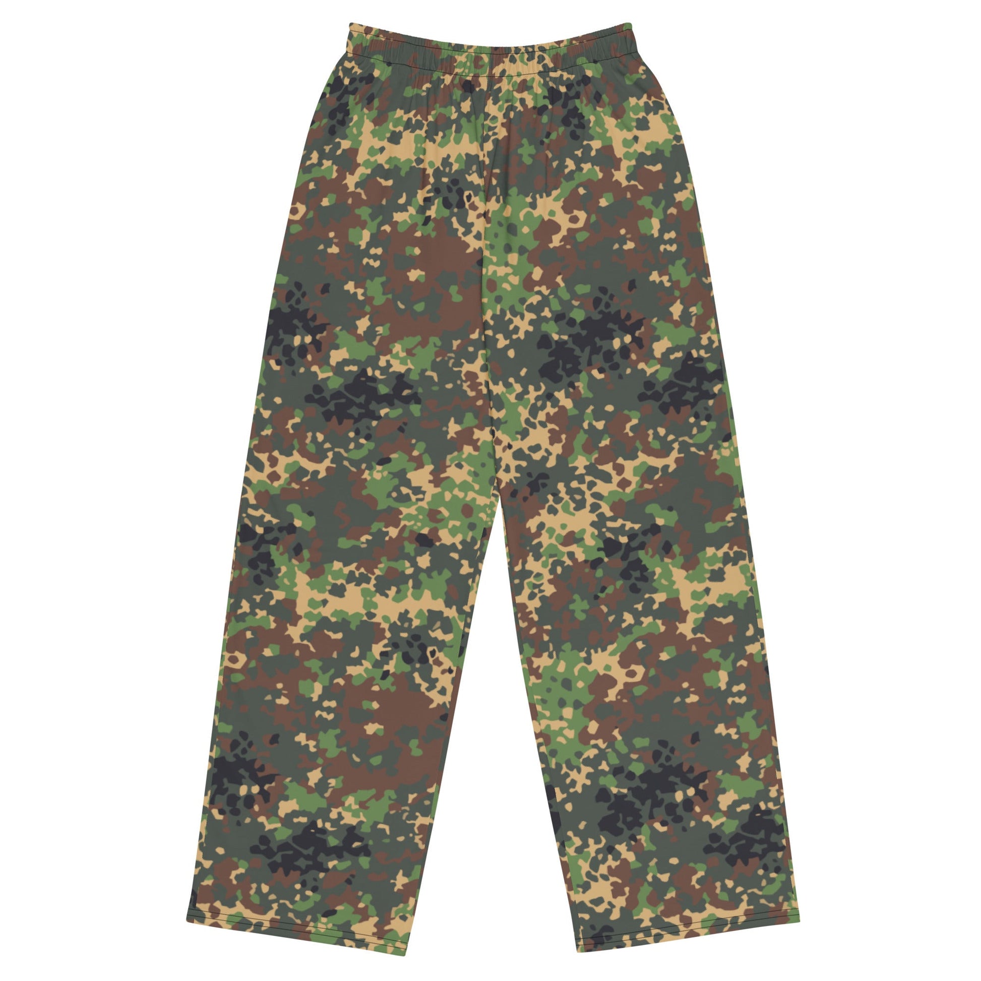 Russian IZLOM Fracture Woodland CAMO unisex wide leg pants 2XS Wide Pants