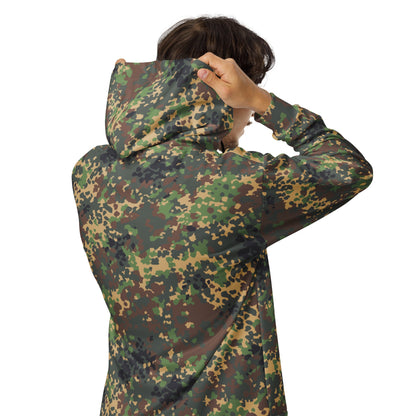 Russian IZLOM Fracture Woodland CAMO Unisex Zip Hoodie
