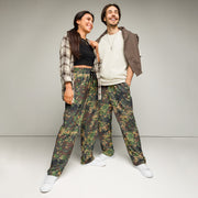 Izlom Fracture Woodland Russian CAMO Unisex Wide-Leg Joggers - 2XS