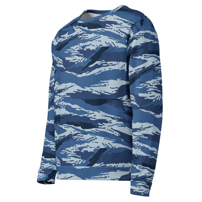 Russian Kamysh ANA Blue Tiger CAMO Unisex Sweatshirt