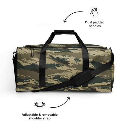 Russian Kamysh ANA Green Tiger CAMO Duffle bag - Bag