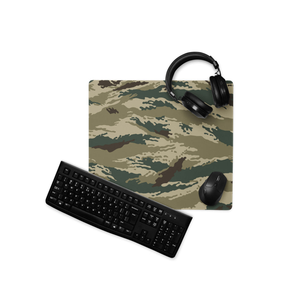 Russian Kamysh ANA Green Tiger CAMO Gaming mouse pad - 18″×16″ - Mouse Pad