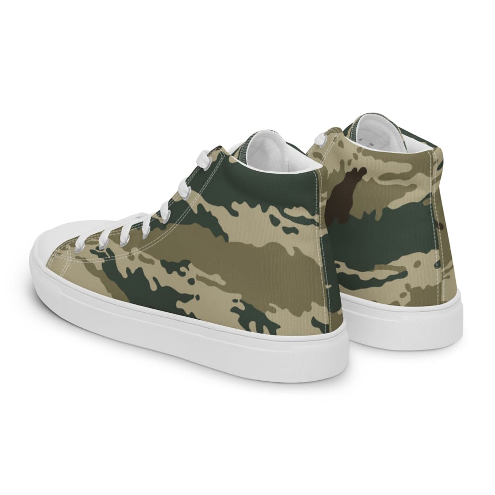 Russian Kamush Tiger Arid CAMO Men’s high top canvas shoes