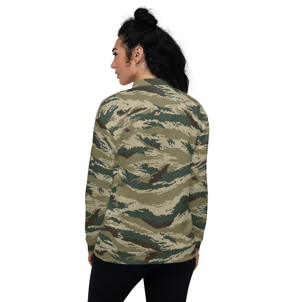 Russian Kamysh ANA Green Tiger CAMO Unisex Bomber Jacket