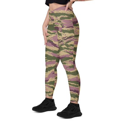 Russian Kamysh PFO Tiger CAMO Leggings with pockets - Womens With Pockets