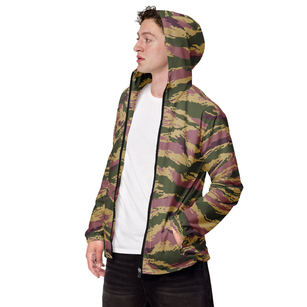 Russian Kamysh PFO Tiger CAMO Men’s windbreaker - XS - Mens Windbreaker