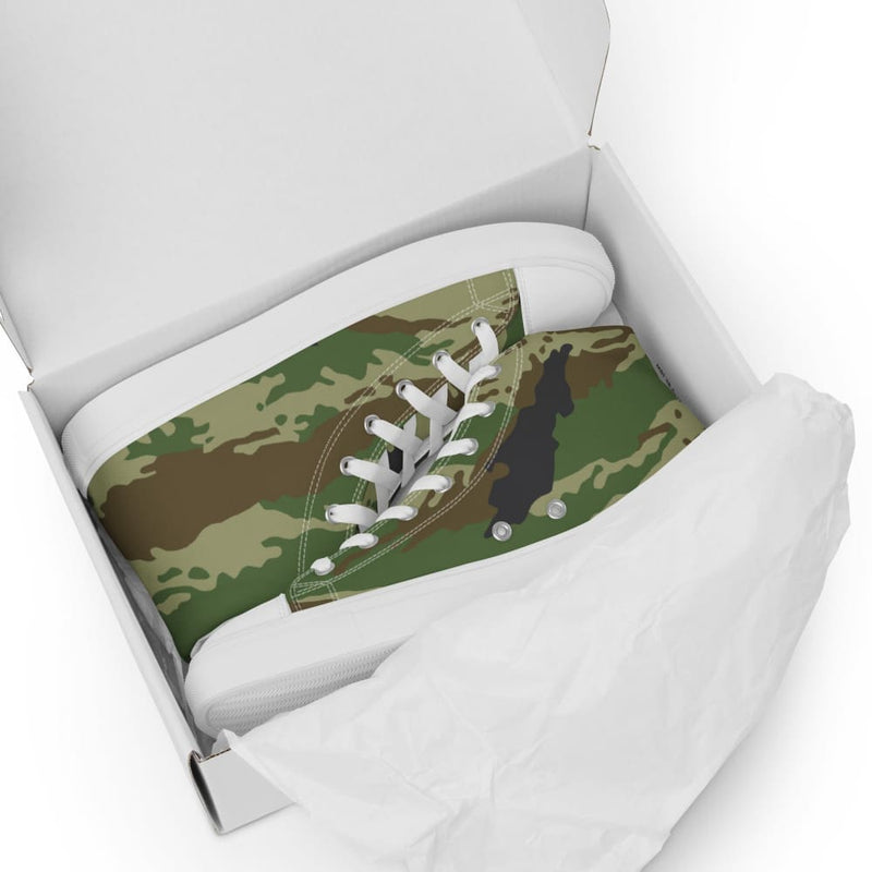 Russian Kamysh REX Tiger CAMO Men’s high top canvas shoes