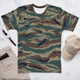 Russian Kamysh SPLAV Tiger CAMO Men’s T-shirt - XS - Mens T-Shirts