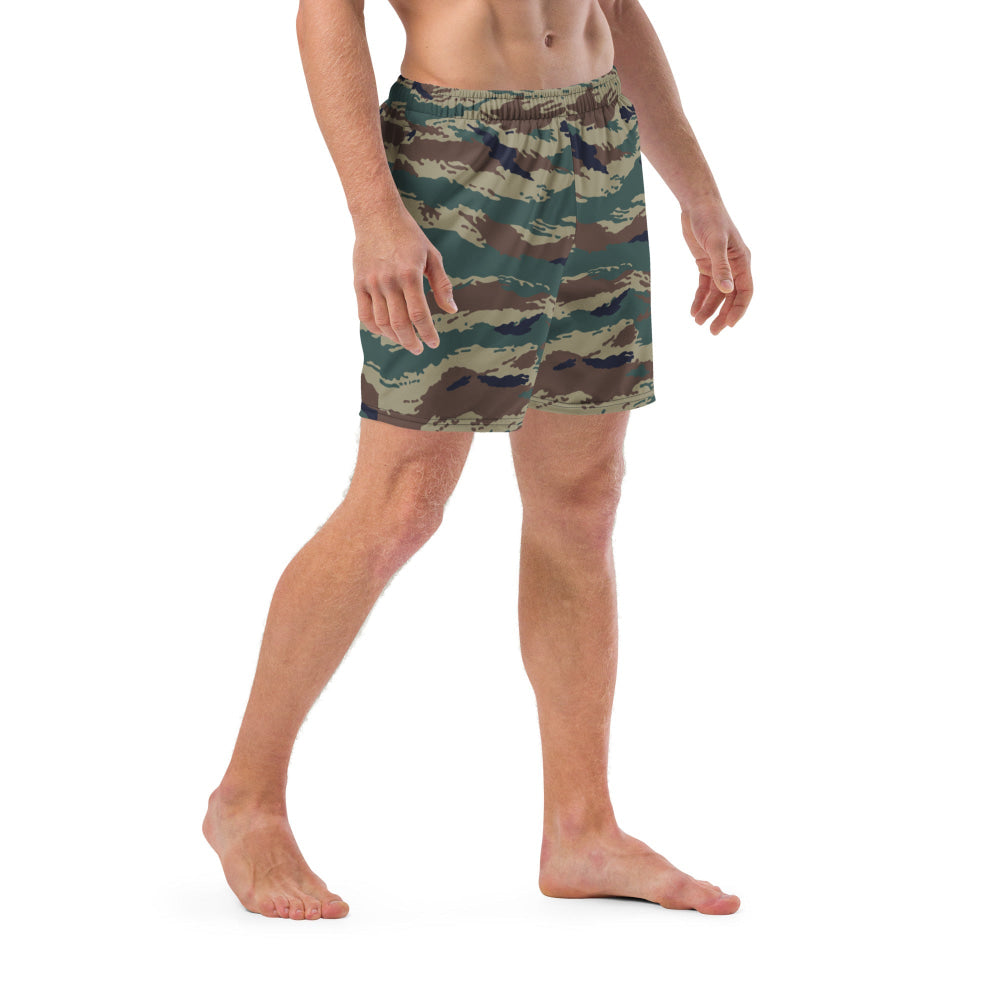 Russian Kamysh SPLAV Tiger CAMO Swim Trunks - Mens