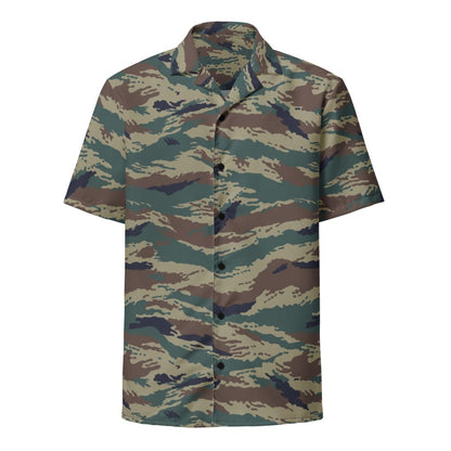 Russian Kamysh SPLAV Tiger CAMO Unisex button shirt - Button Shirt