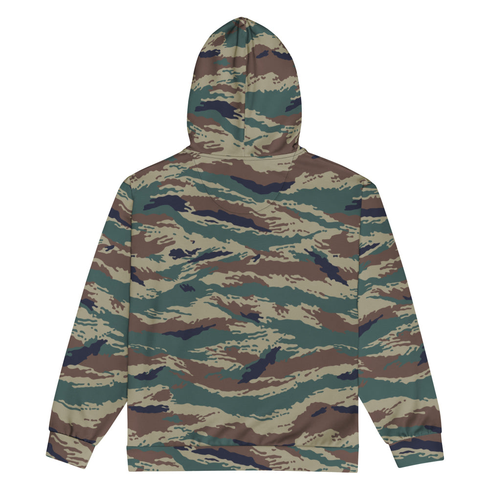 Russian Kamysh SPLAV Tiger CAMO Unisex zip hoodie - Zip Hoodie