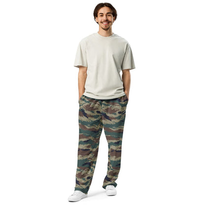 Russian Kamysh SPLAV Tiger CAMO Wide-leg joggers - Unisex Joggers