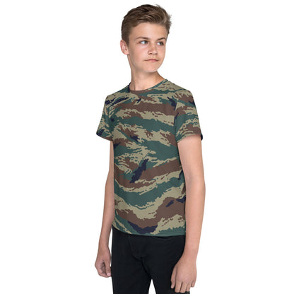 Russian Kamysh SPLAV Tiger CAMO Youth crew neck t-shirt - Crew Neck T-shirt