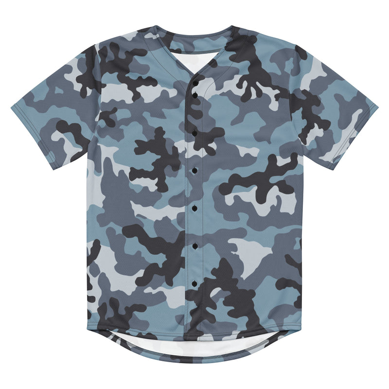 KKO Urban Blue Russian CAMO Unisex Baseball Jersey
