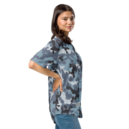 Russian KKO Urban Blue CAMO baseball jersey - Baseball Jerseys