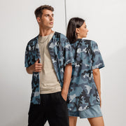 KKO Urban Blue Russian CAMO Unisex Baseball Jersey - 2XS