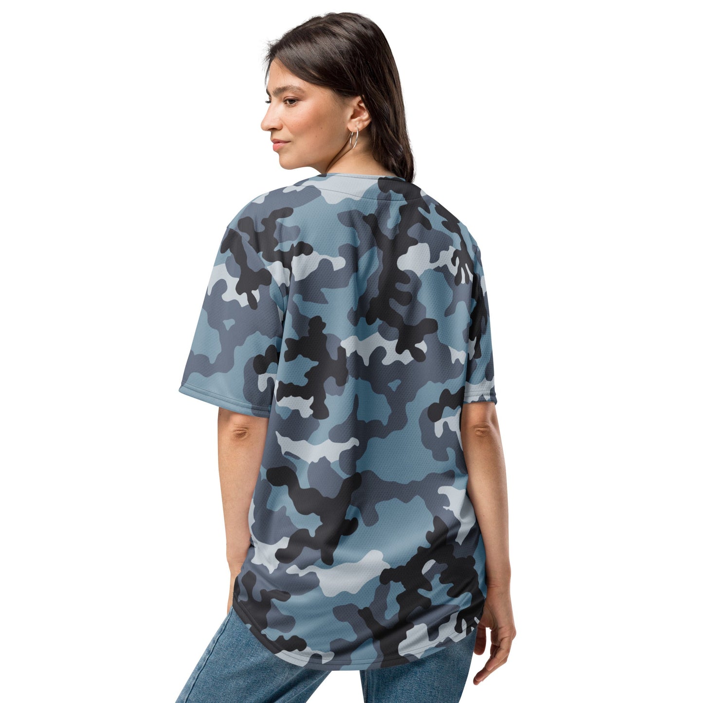 Russian KKO Urban Blue CAMO baseball jersey - Baseball Jerseys