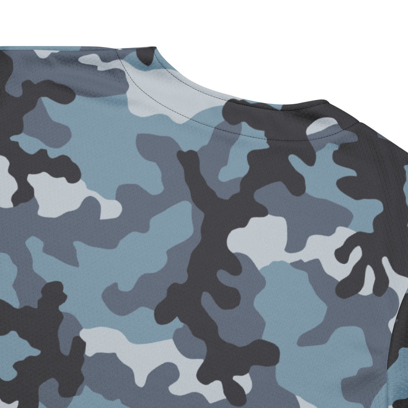 KKO Urban Blue Russian CAMO Unisex Baseball Jersey