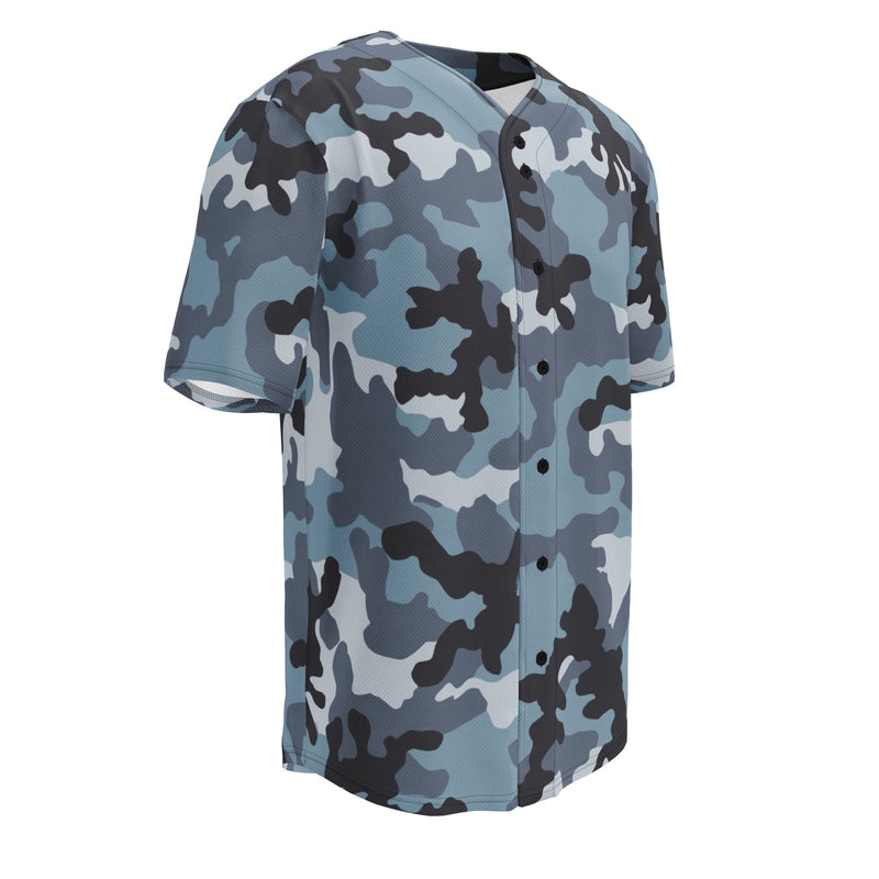 KKO Urban Blue Russian CAMO Unisex Baseball Jersey