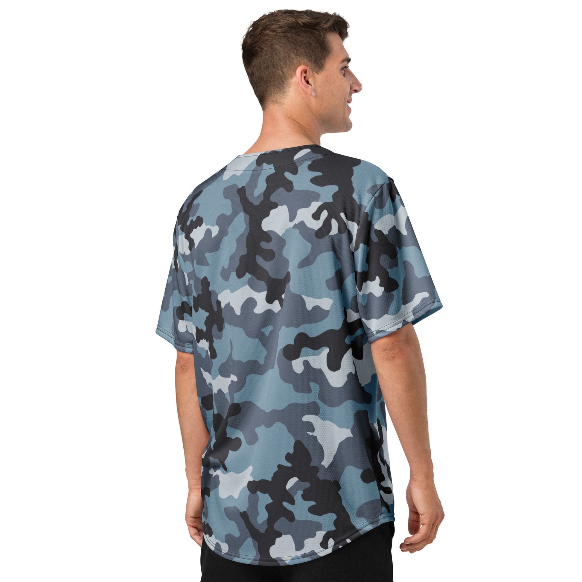 Russian KKO Urban Blue CAMO baseball jersey - Baseball Jerseys