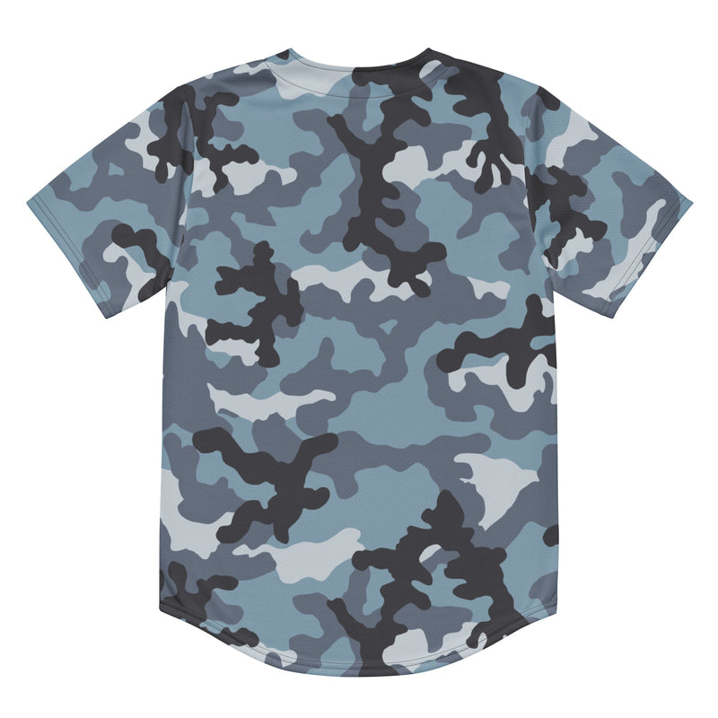 KKO Urban Blue Russian CAMO Unisex Baseball Jersey