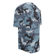 KKO Urban Blue Russian CAMO Unisex Baseball Jersey