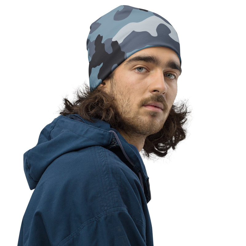 KKO Urban Blue Russian CAMO Beanie - Head