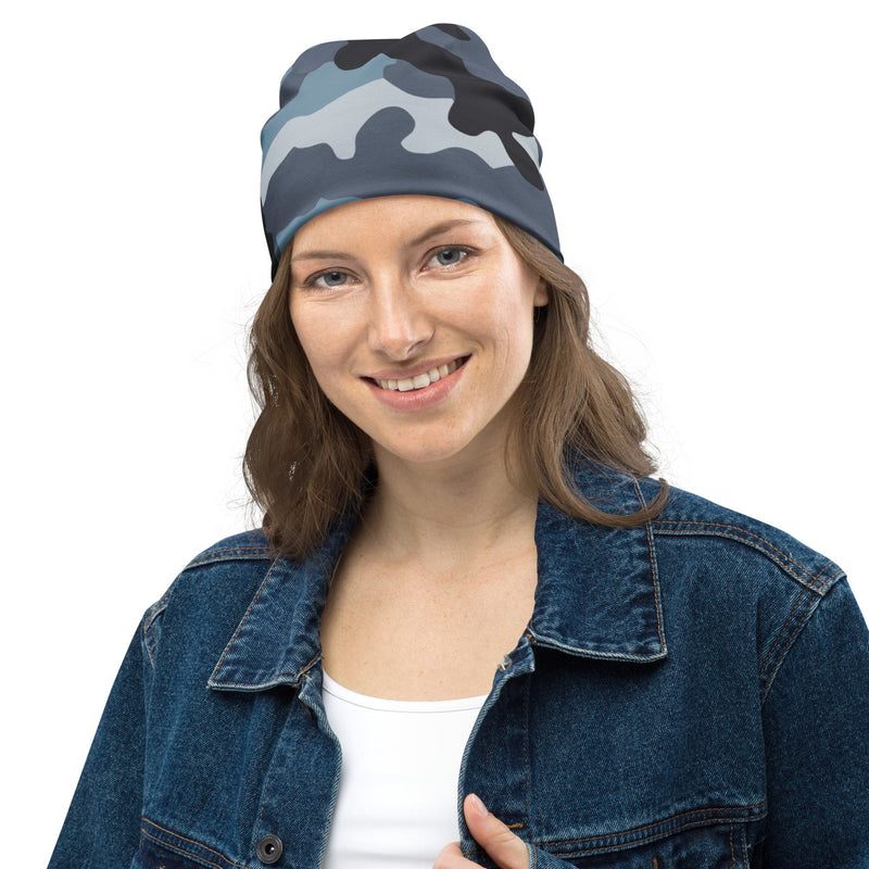 KKO Urban Blue Russian CAMO Beanie - Head