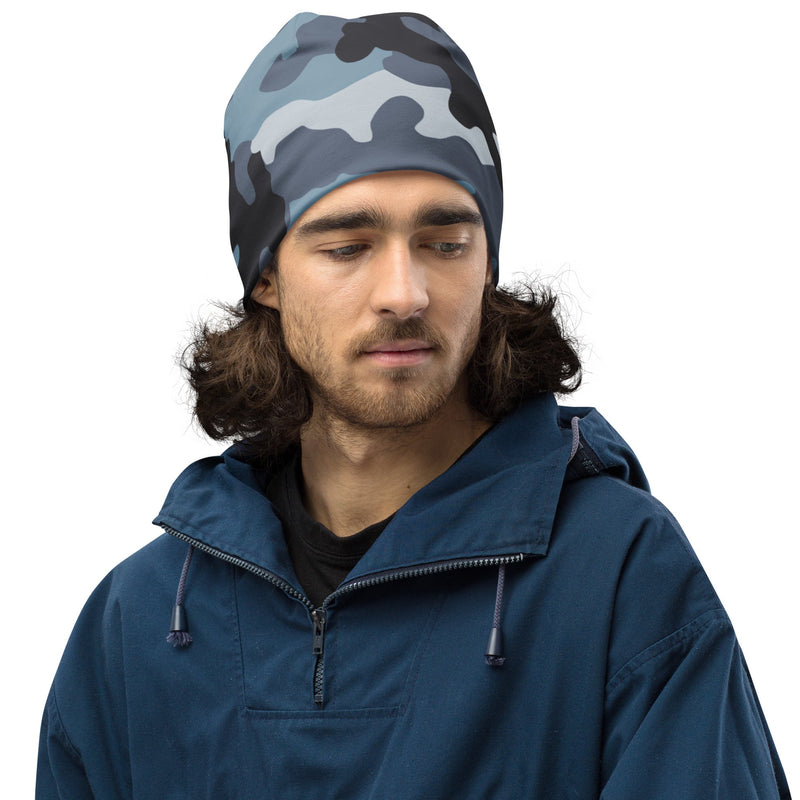 KKO Urban Blue Russian CAMO Beanie - Head