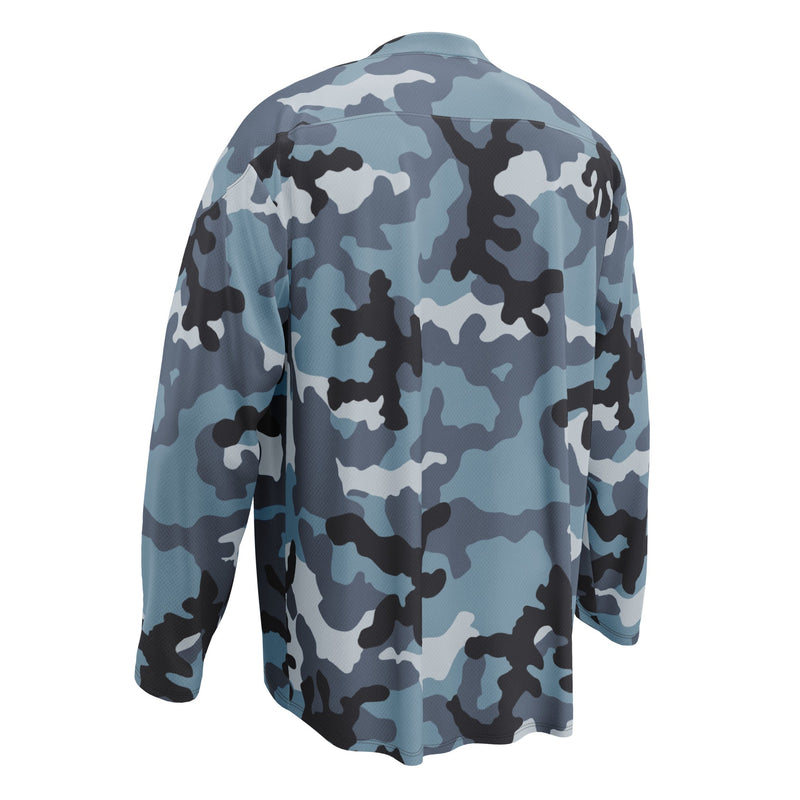 KKO Urban Blue Russian CAMO Unisex Hockey Fan Jersey