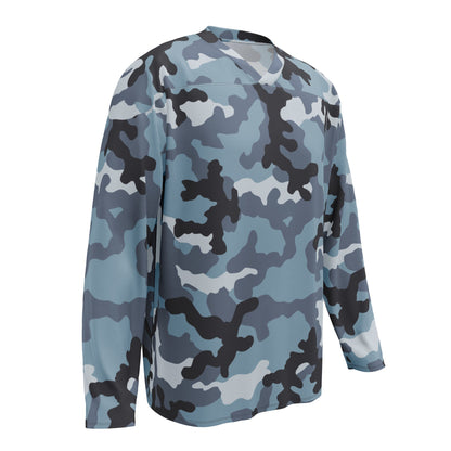 Russian KKO Urban Blue CAMO hockey fan jersey - Hockey Jerseys