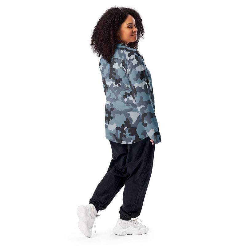 KKO Urban Blue Russian CAMO Unisex Hockey Fan Jersey