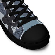 KKO Urban Blue Russian CAMO Mens High-Top Canvas Shoes