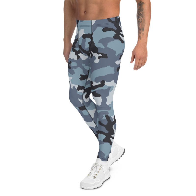 KKO Urban Blue Russian CAMO Mens Leggings - Men