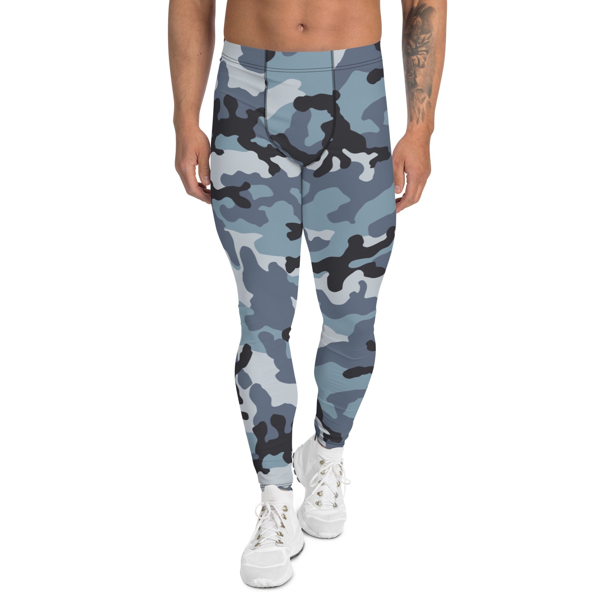 Russian KKO Urban Blue CAMO Mens Leggings - XS