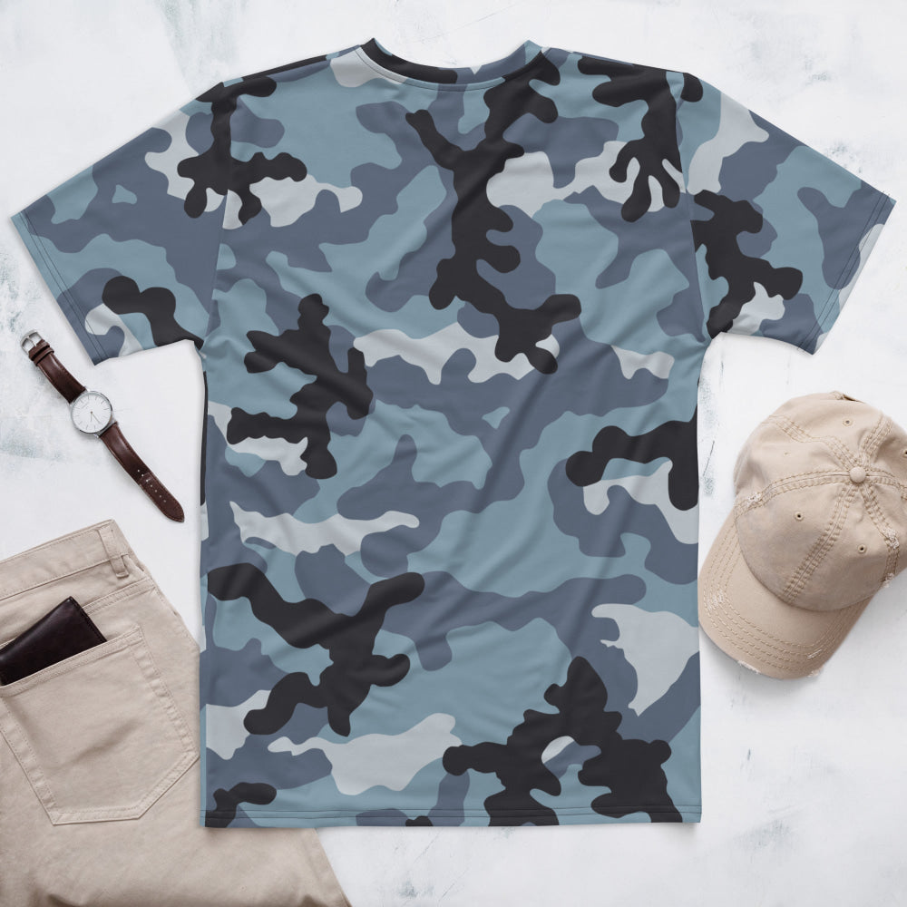 Russian KKO Urban Blue CAMO Men’s T-shirt - Mens T-Shirt