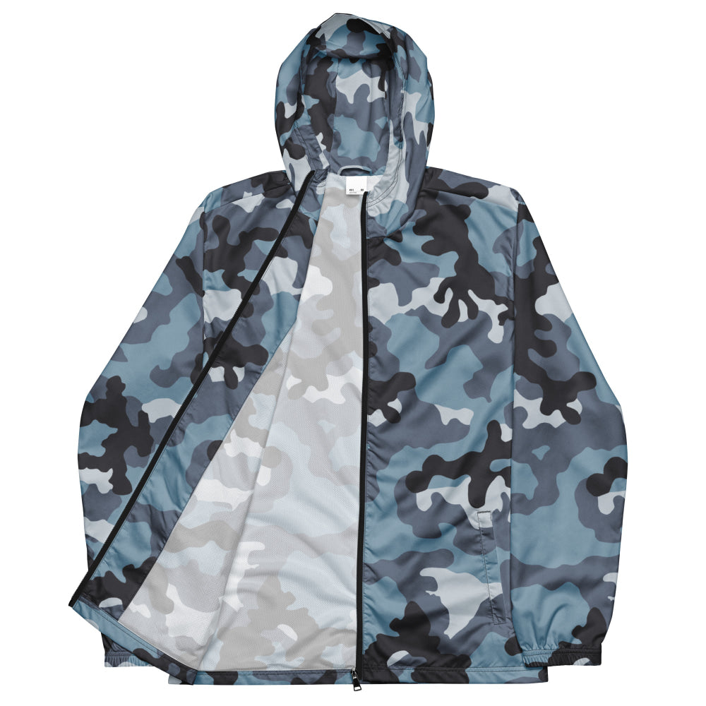 Russian KKO Urban Blue CAMO Men’s windbreaker - Mens Windbreaker