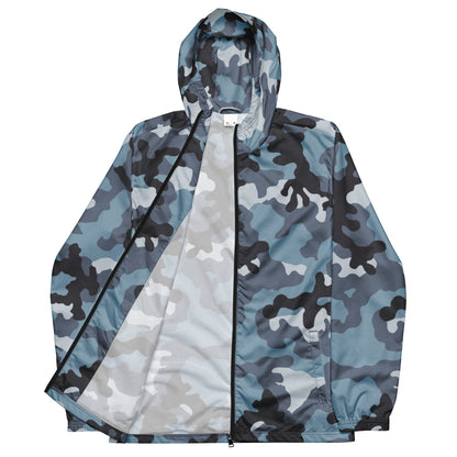 Russian KKO Urban Blue CAMO Men’s windbreaker - Mens Windbreaker