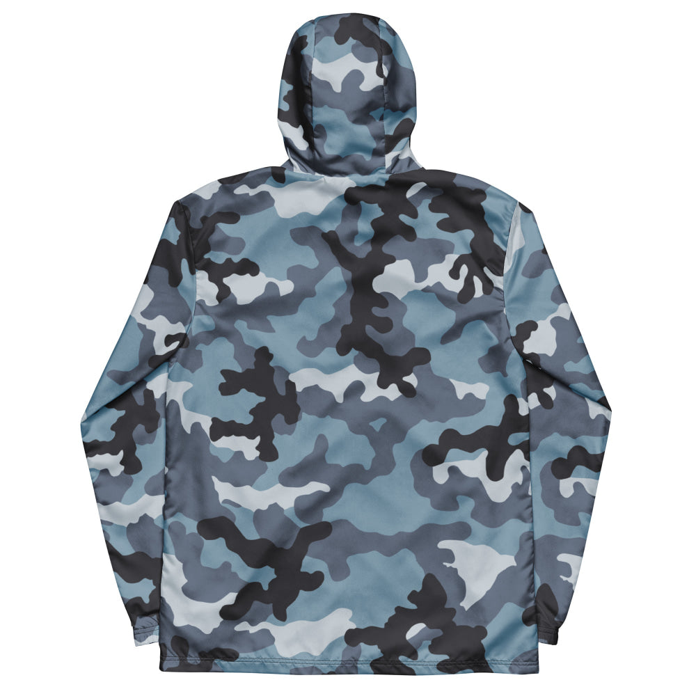 Russian KKO Urban Blue CAMO Men’s windbreaker - Mens Windbreaker