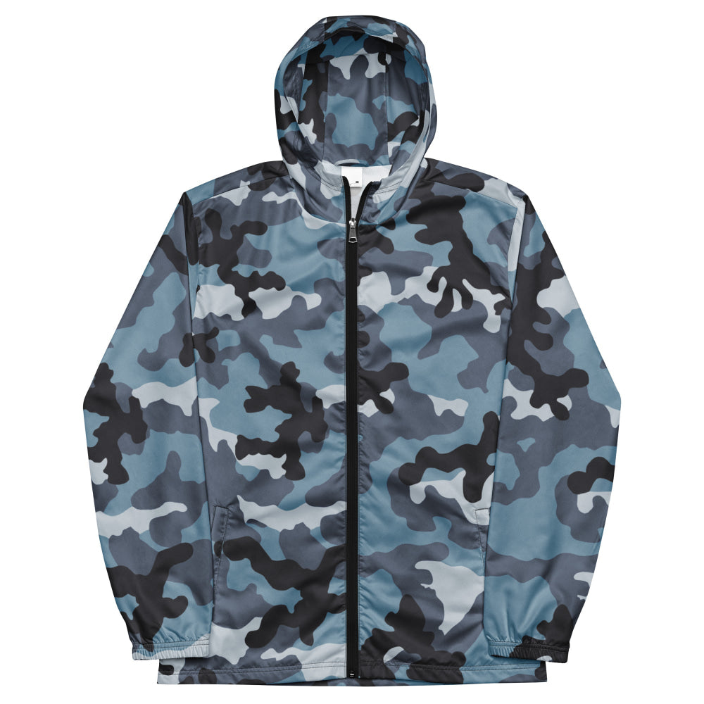 Russian KKO Urban Blue CAMO Men’s windbreaker - Mens Windbreaker