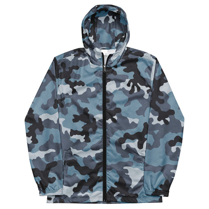 Russian KKO Urban Blue CAMO Men’s windbreaker - Mens Windbreaker