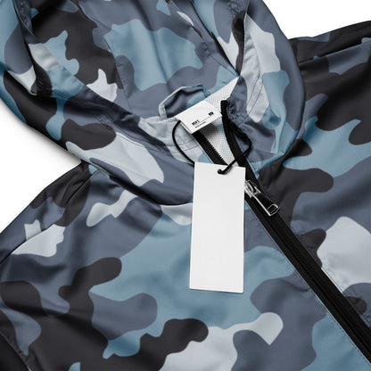 Russian KKO Urban Blue CAMO Men’s windbreaker - Mens Windbreaker