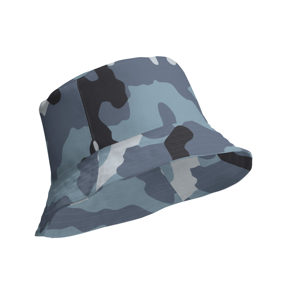 Russian KKO Urban Blue CAMO Reversible bucket hat - Bucket Hat