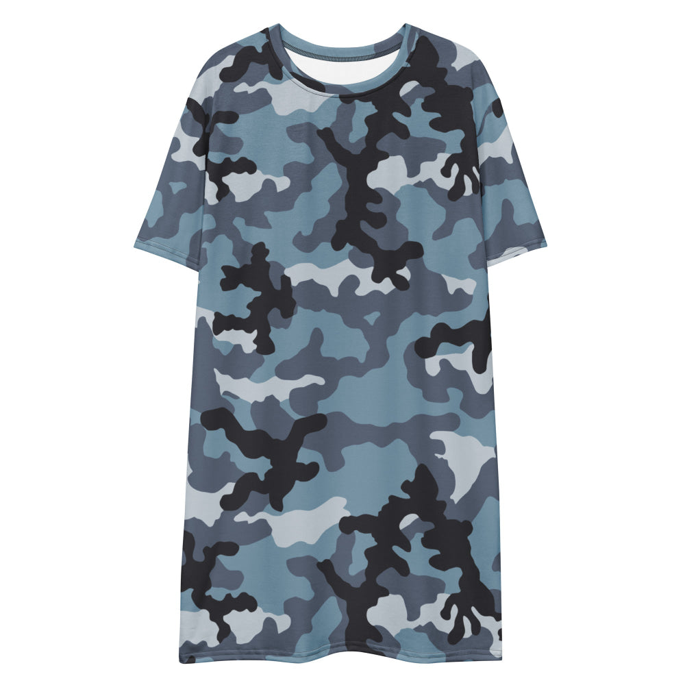 Russian KKO Urban Blue CAMO T-shirt dress - Womens T-Shirt Dress